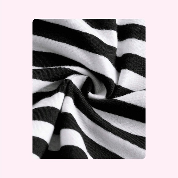 Striped crop ruffle top - Picture 3 of 3